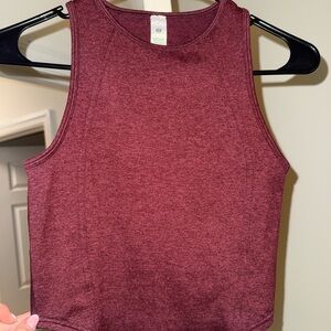 Women's LULULEMON Maroon Tank Top